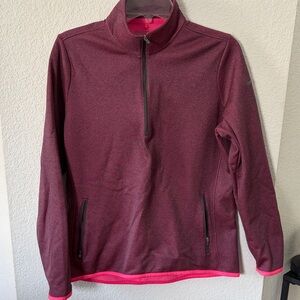 Nike Golf Pink Therma-Fit Pullover